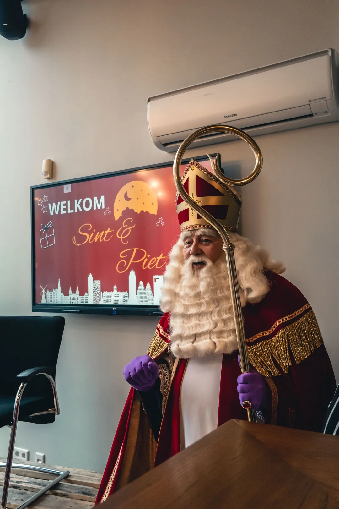 Klomp Sint spektakel