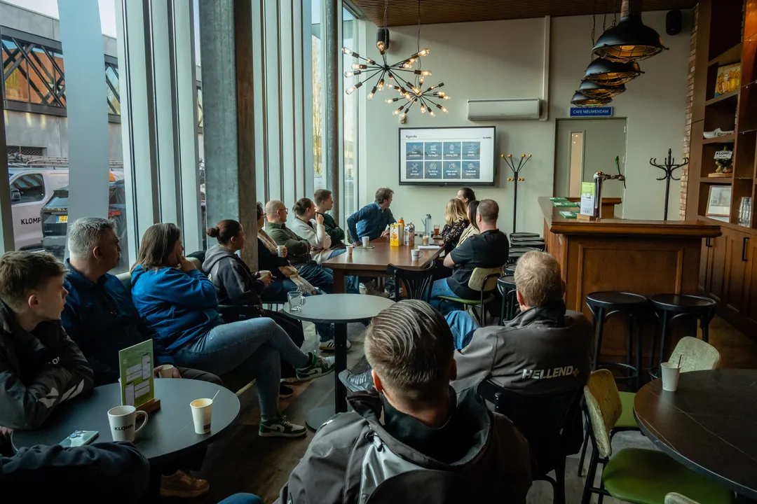 Nieuw onboardingsevenement van Klomp was groot succes